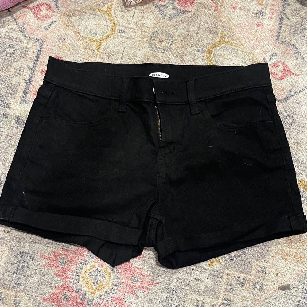 Old Navy Women's Black Jean Shorts